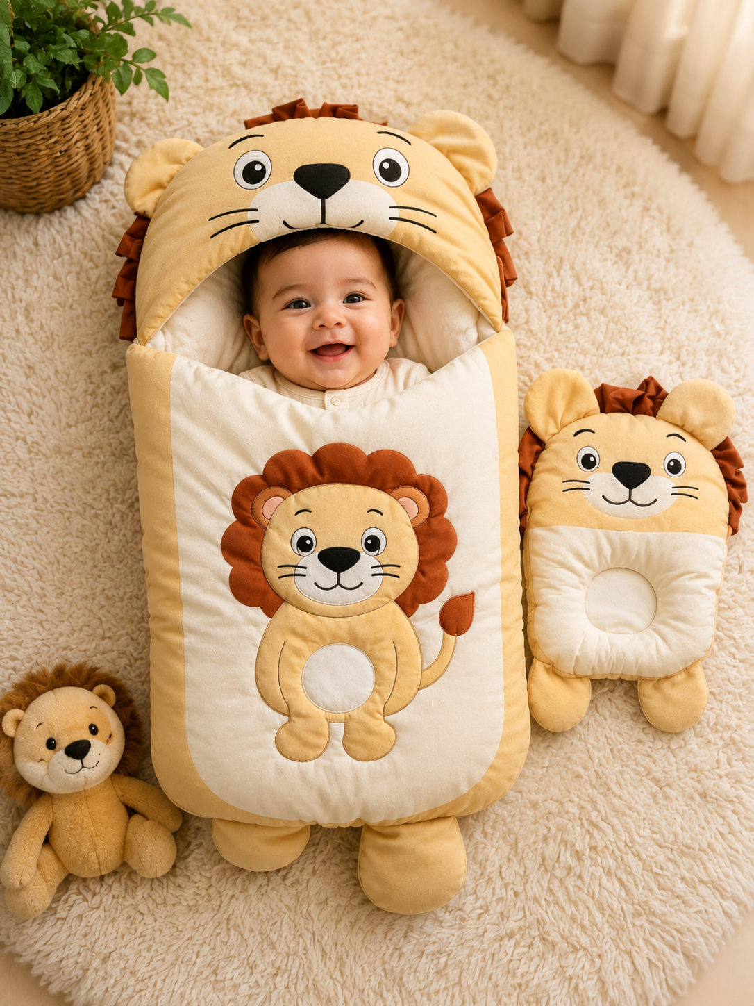 Cute Lion Baby Carry Nest Main image