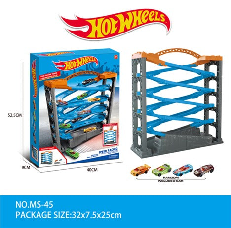 Hot Wheels Speed Racing Spiral Track Set