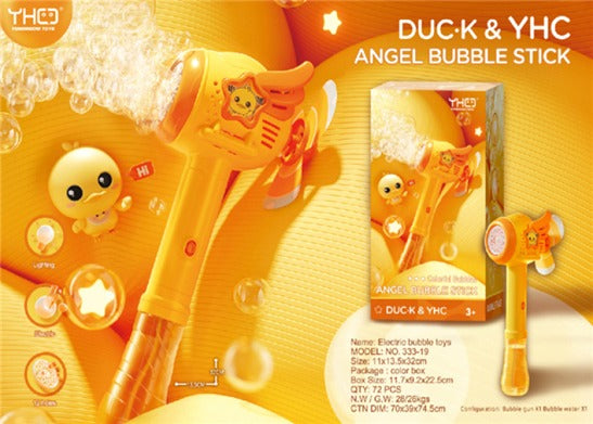 Duck & YHC Angel Bubble Gun Toy