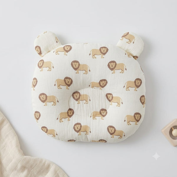 Cute Baby Character Head Support Pillow