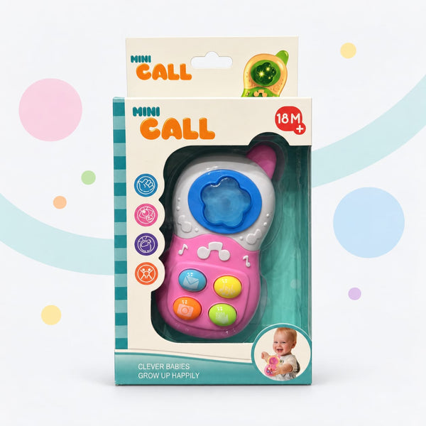 Kids Musical Mobile Phone Toy with Lights & Sounds