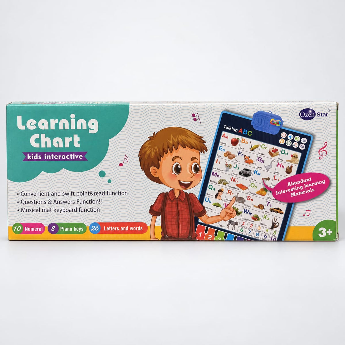 Interactive Talking ABC Learning Wall Chart for Kids Main image