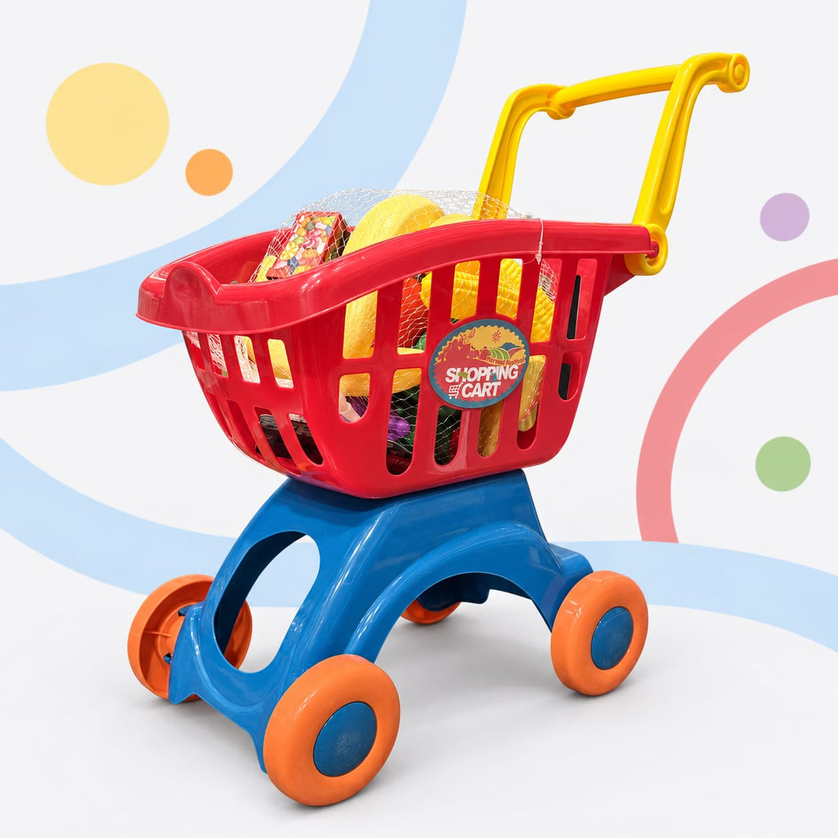 Kids Supermarket Shopping Cart Toy Set Main image