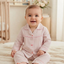 Pink Stripe 2-Piece Baby Night Suit Set