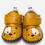 Cartoon Bear Soft Sole Baby Shoes – Mustard Yellow