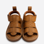 Classic Strappy Soft Sole Baby Sandals – Brown