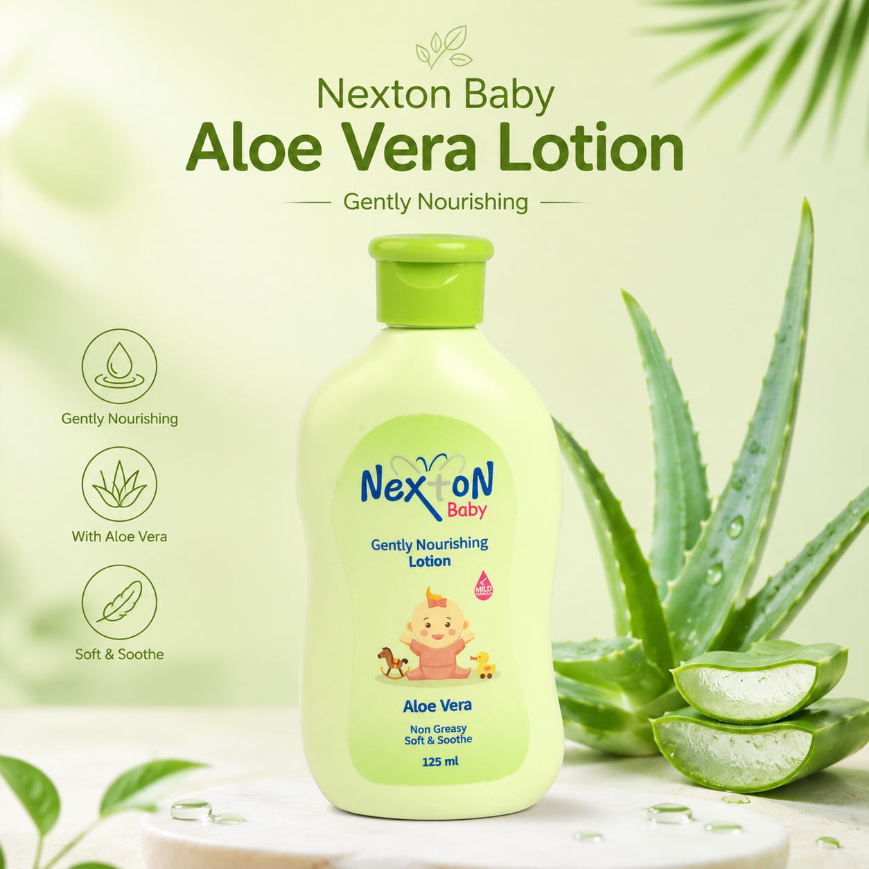 Nexton Baby Lotion (Aloe Vera) 125ml