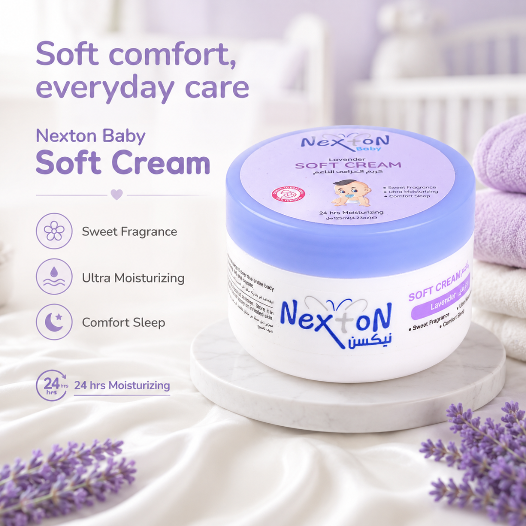 Nexton Baby Soft Cream Lavender 125 ML Main image