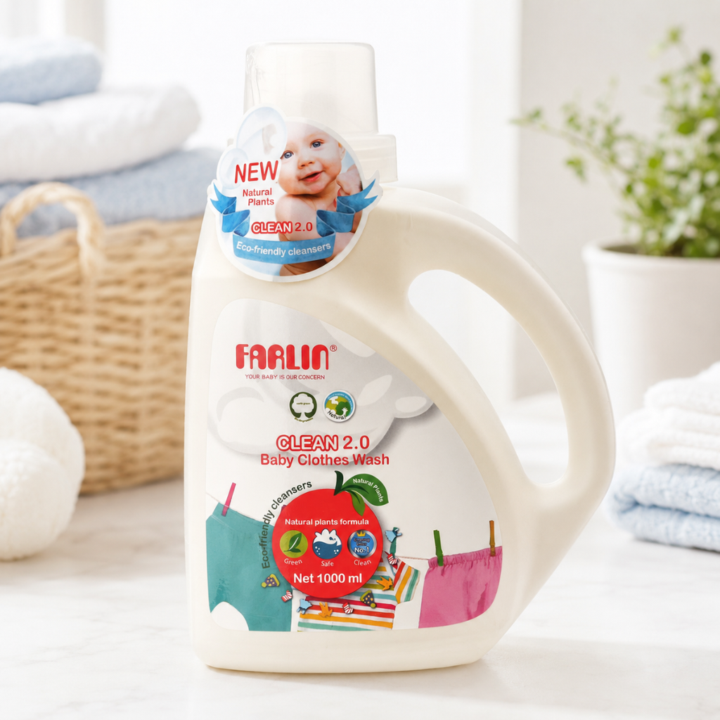 Farlin Clean 2.0 Baby Clothes Wash 1000ml