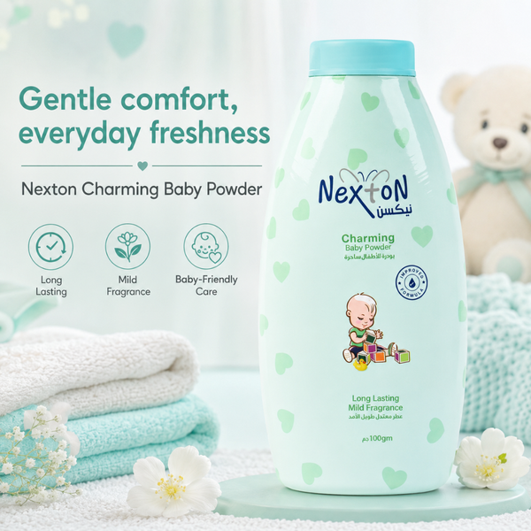 Nexton Baby Powder (Charming) 100 GM