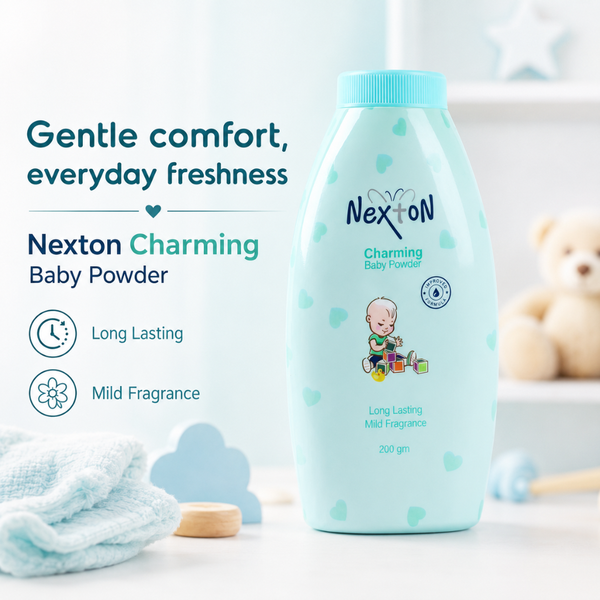 Nexton Baby Powder (Charming) 200 GM