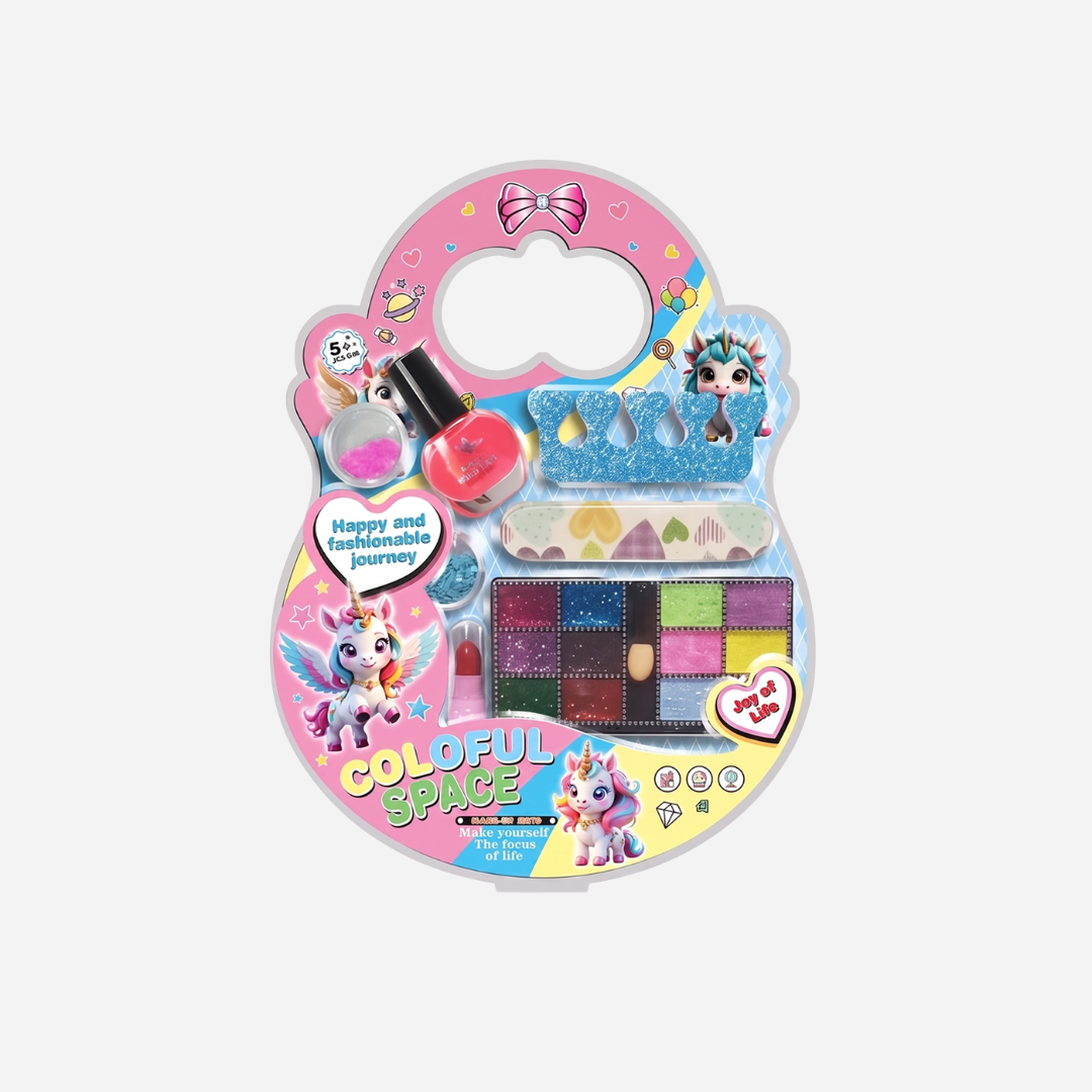Carrie Bin Kids Makeup & Nail Beauty Play Set