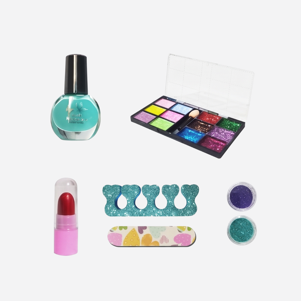 Carrie Bin Kids Makeup & Nail Beauty Play Set
