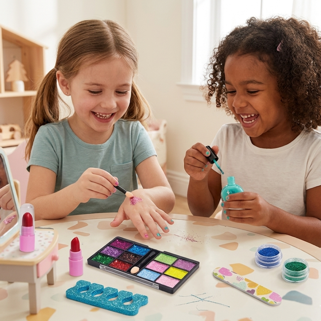 Carrie Bin Kids Makeup & Nail Beauty Play Set