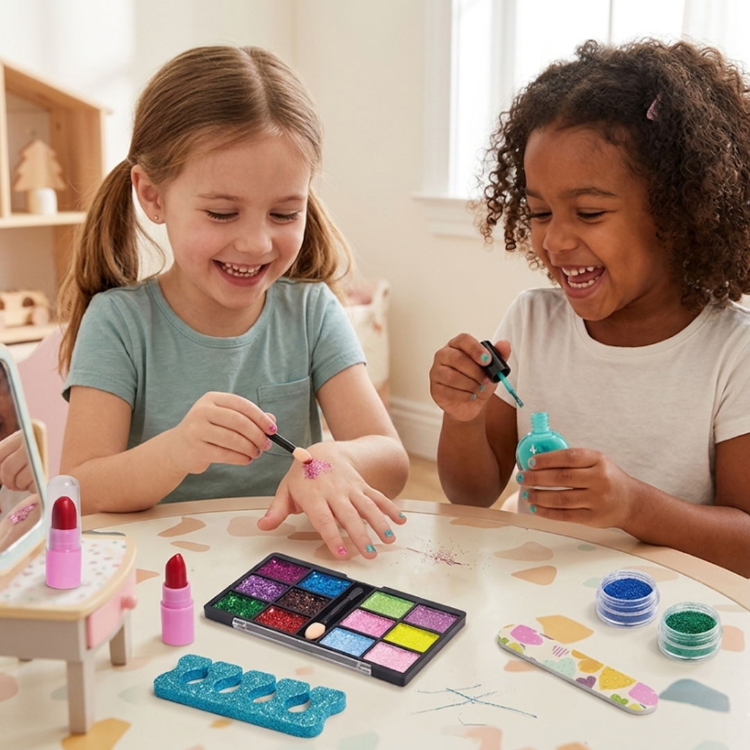 Carrie Bin Kids Makeup & Nail Beauty Play Set