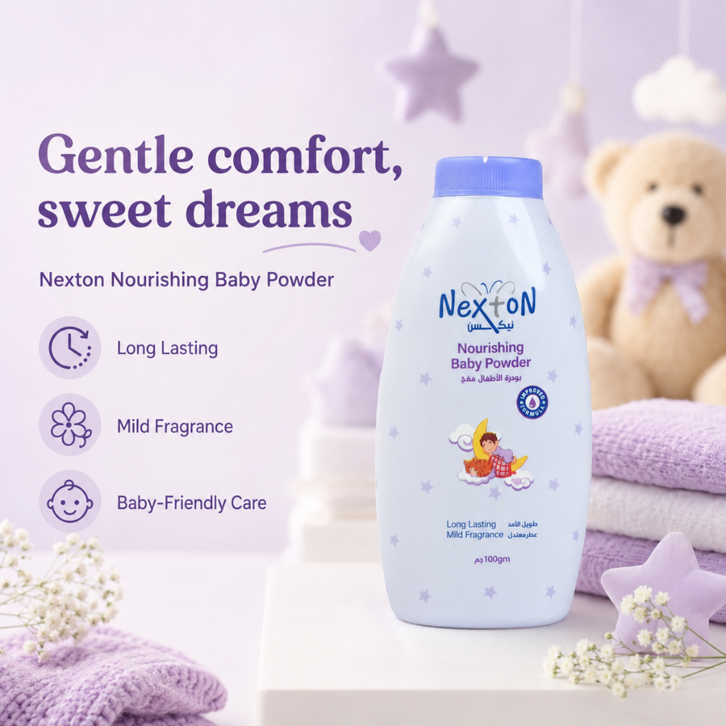 Nexton Baby Powder (Nourishing) 100 GM