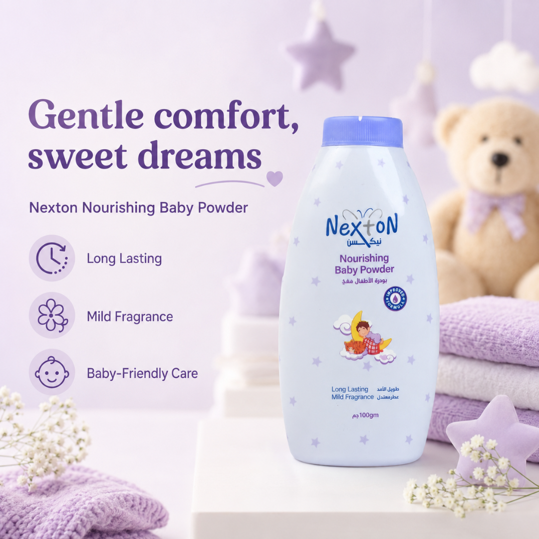 Nexton Baby Powder (Nourishing) 100 GM