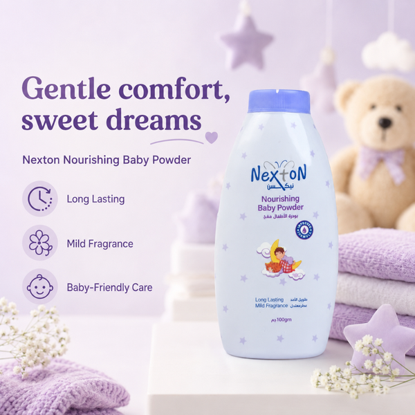 Nexton Baby Powder (Nourishing) 100 GM