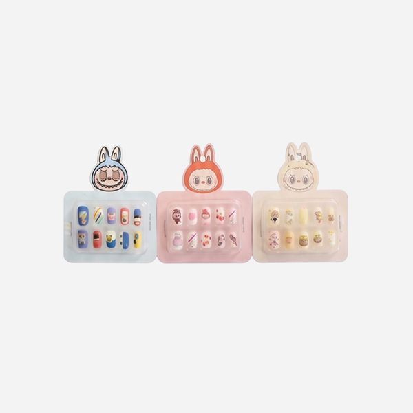 Cute Bunny Kids Press-On Nail Art Set