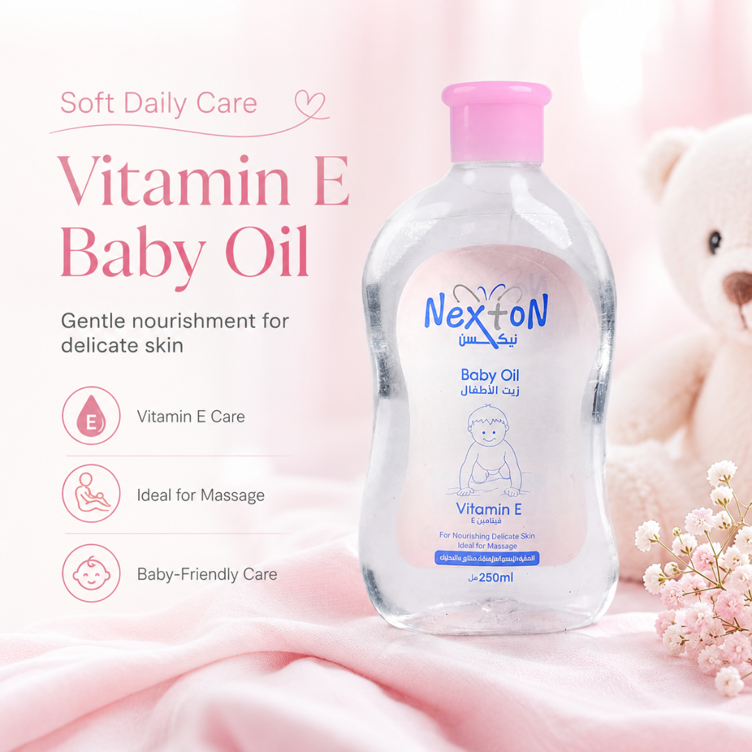 Nexton Baby Oil (Vitamin E) 250 ML Main image