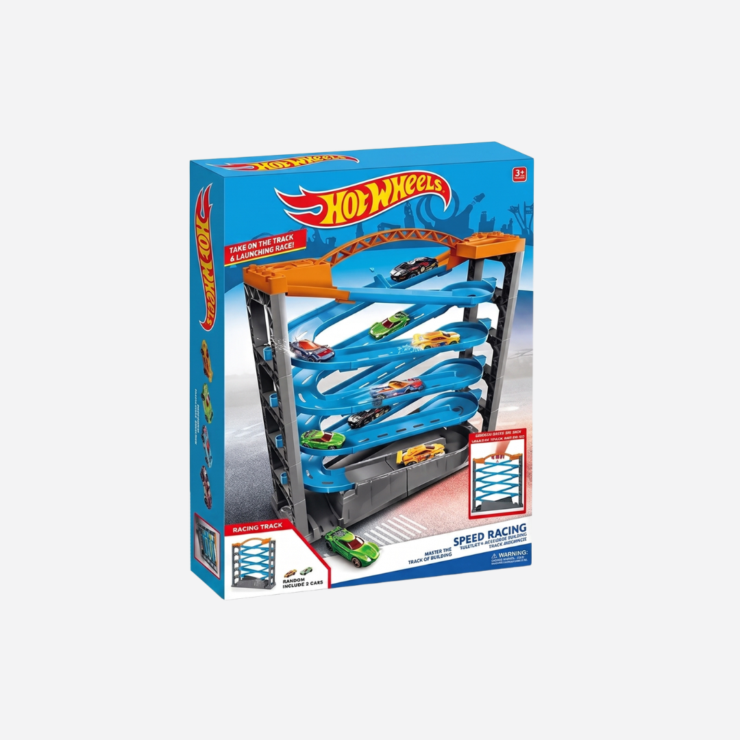 Hot Wheels Speed Racing Spiral Track Set Main image