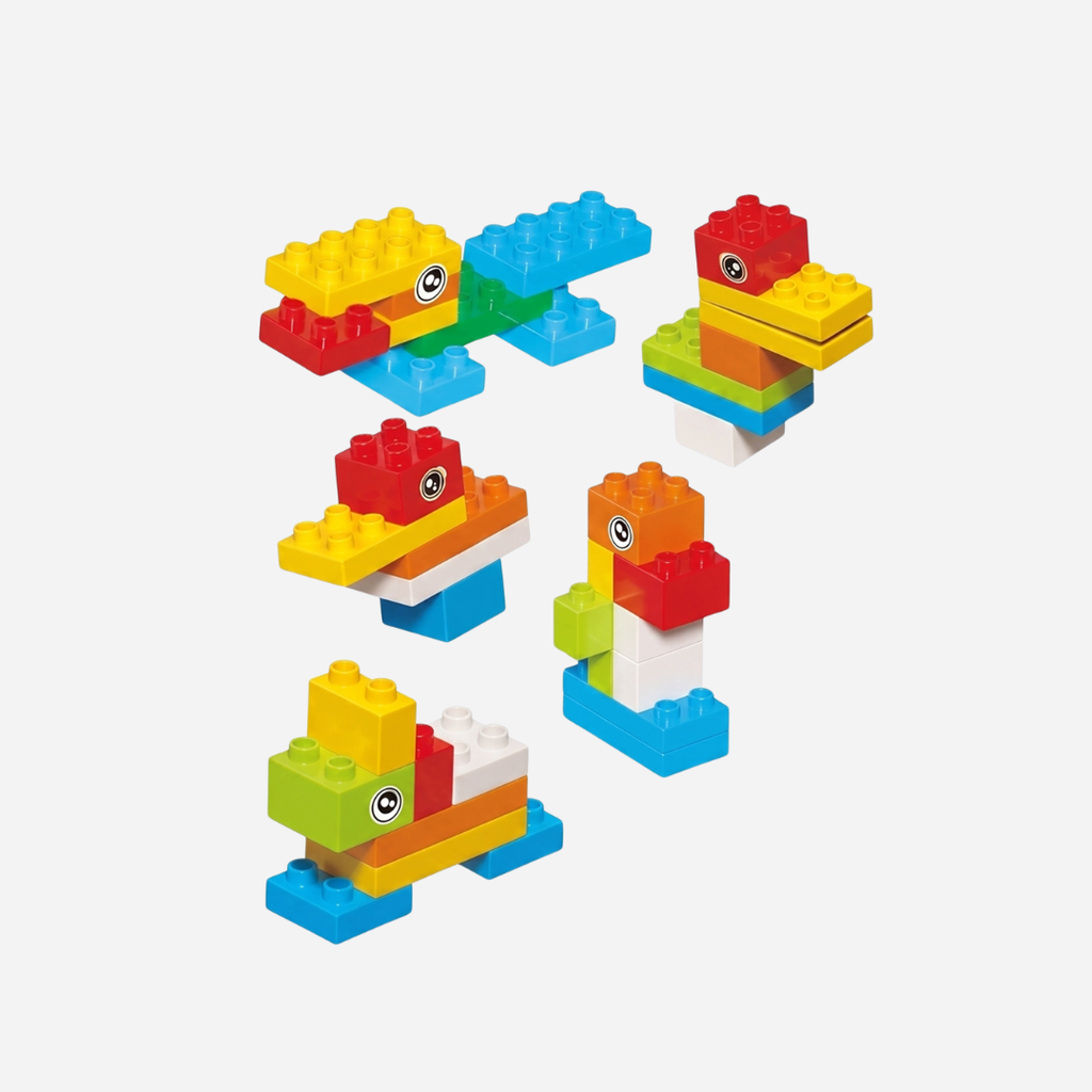 60-Piece DIY Building Blocks Toy Set