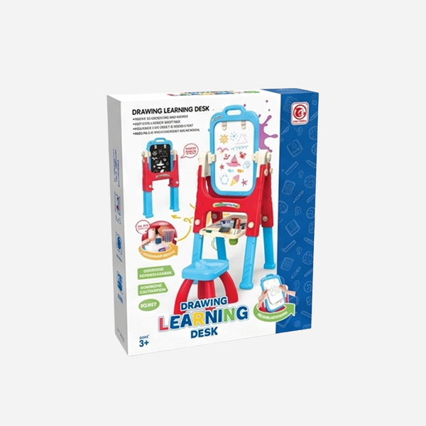 5-in-1 Kids Drawing & Learning Desk Set