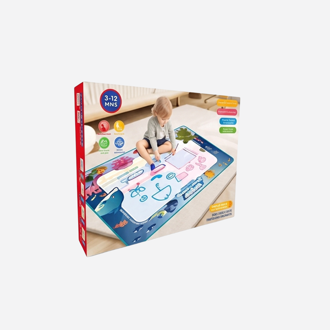 Magical Water Drawing Coloring Mat for Kids