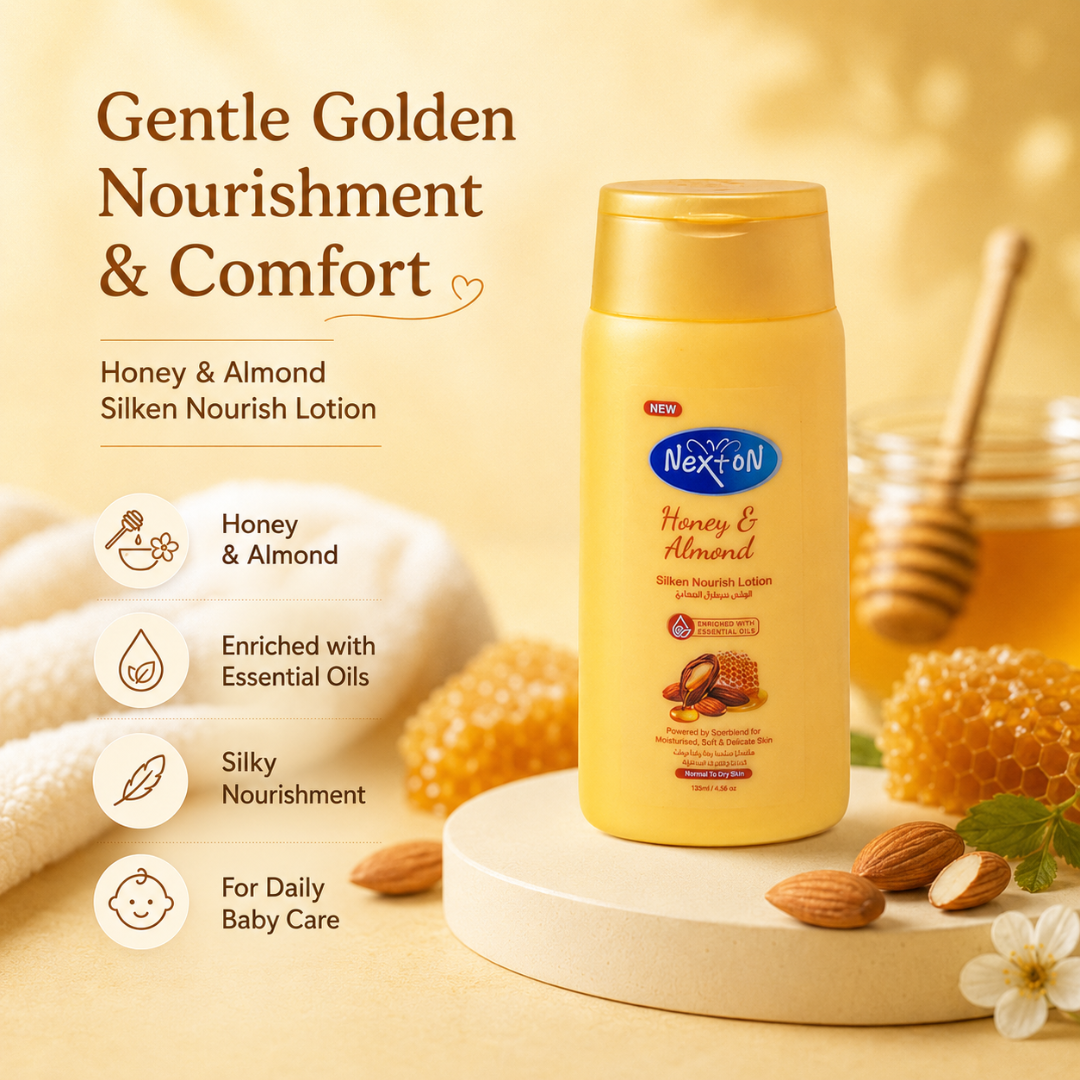 Nexton Moisturizing Lotion Honey & Almond 135 ML Main image