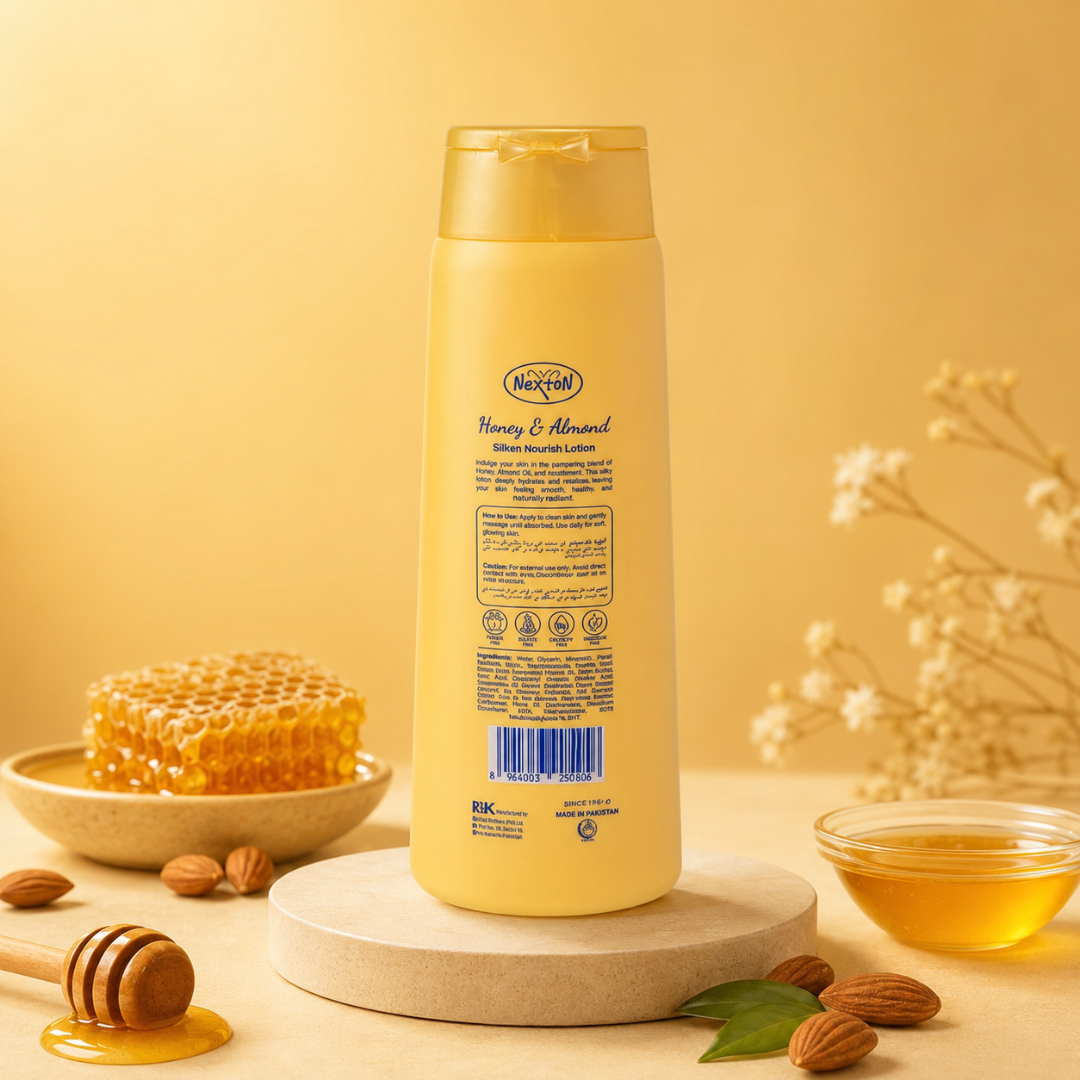 Nexton Moisturizing Lotion Honey & Almond 225 ML