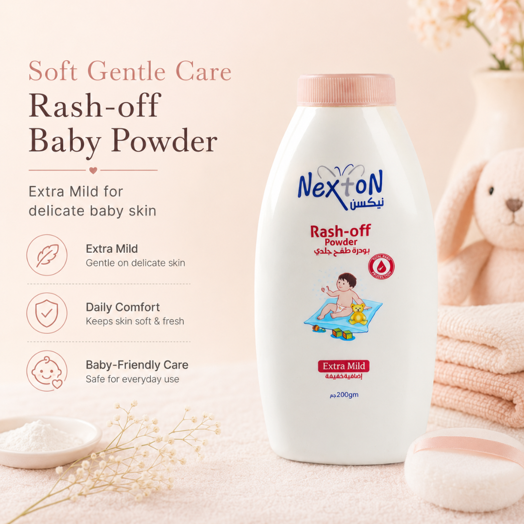 Nexton Rash-Off Baby Powder 200 GM