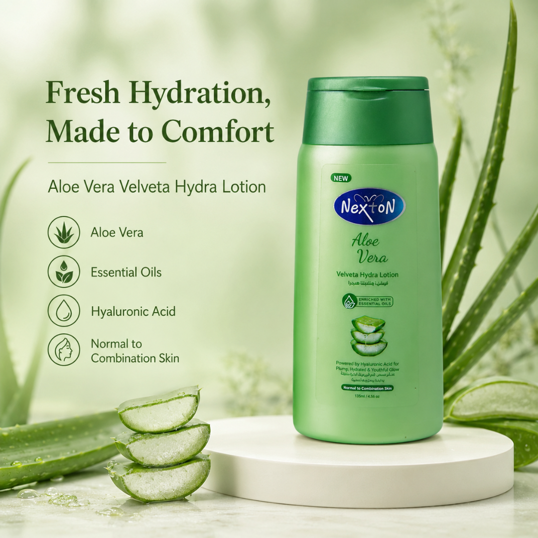 Nexton Moisturizing Lotion Aloe Vera 135 ML Main image