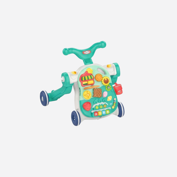 Multifunction Baby Walker & Activity Play Center (Green)