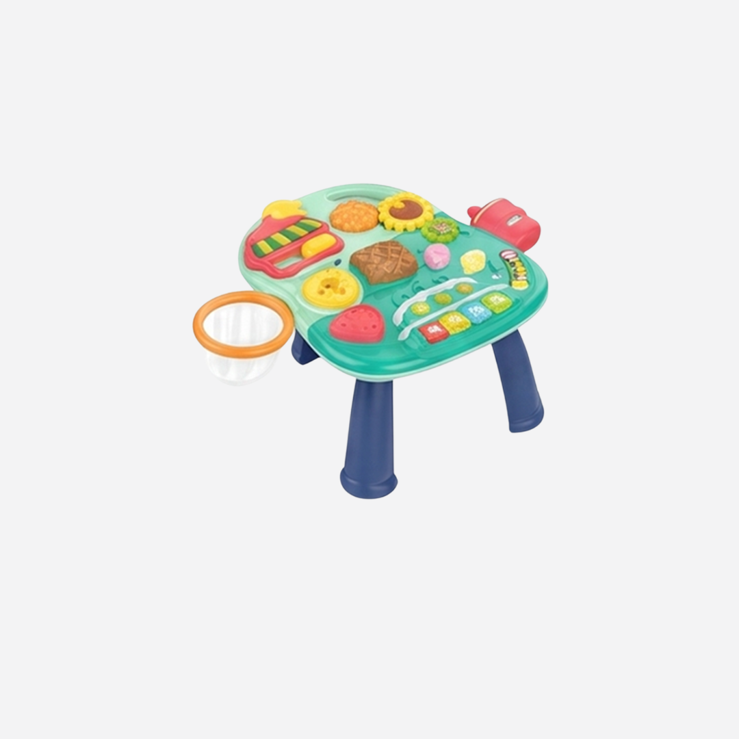 Multifunction Baby Walker & Activity Play Center (Green)