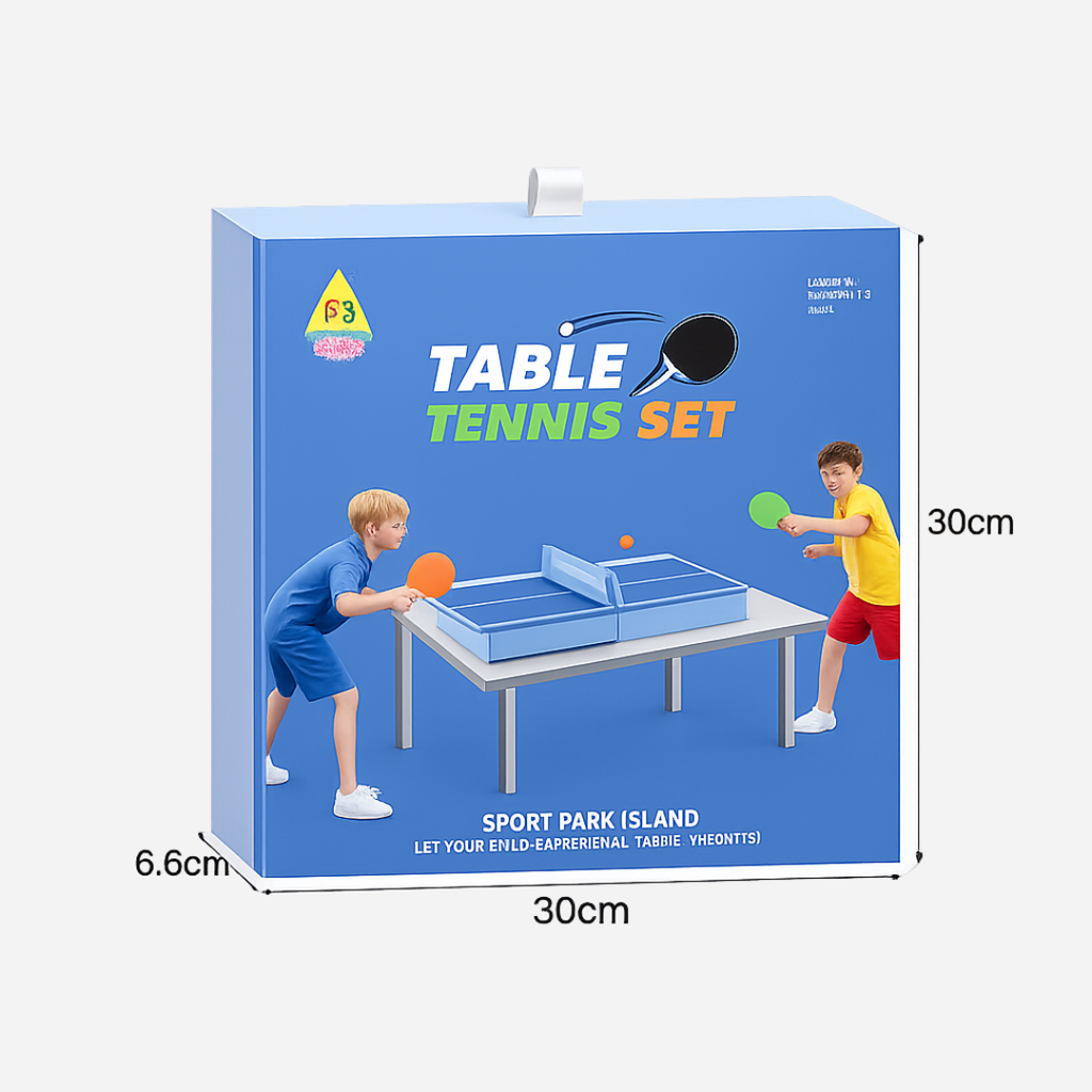Mini Folding Table Tennis Game Set