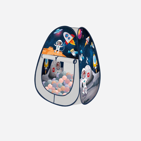 Kids Space Exploration Play Tent with Ball Pit