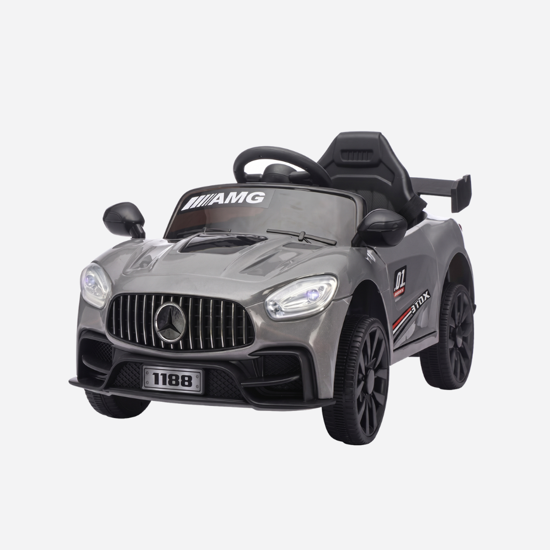 Luxury AMG Style Kids Ride-On Electric Car (Black) Main image