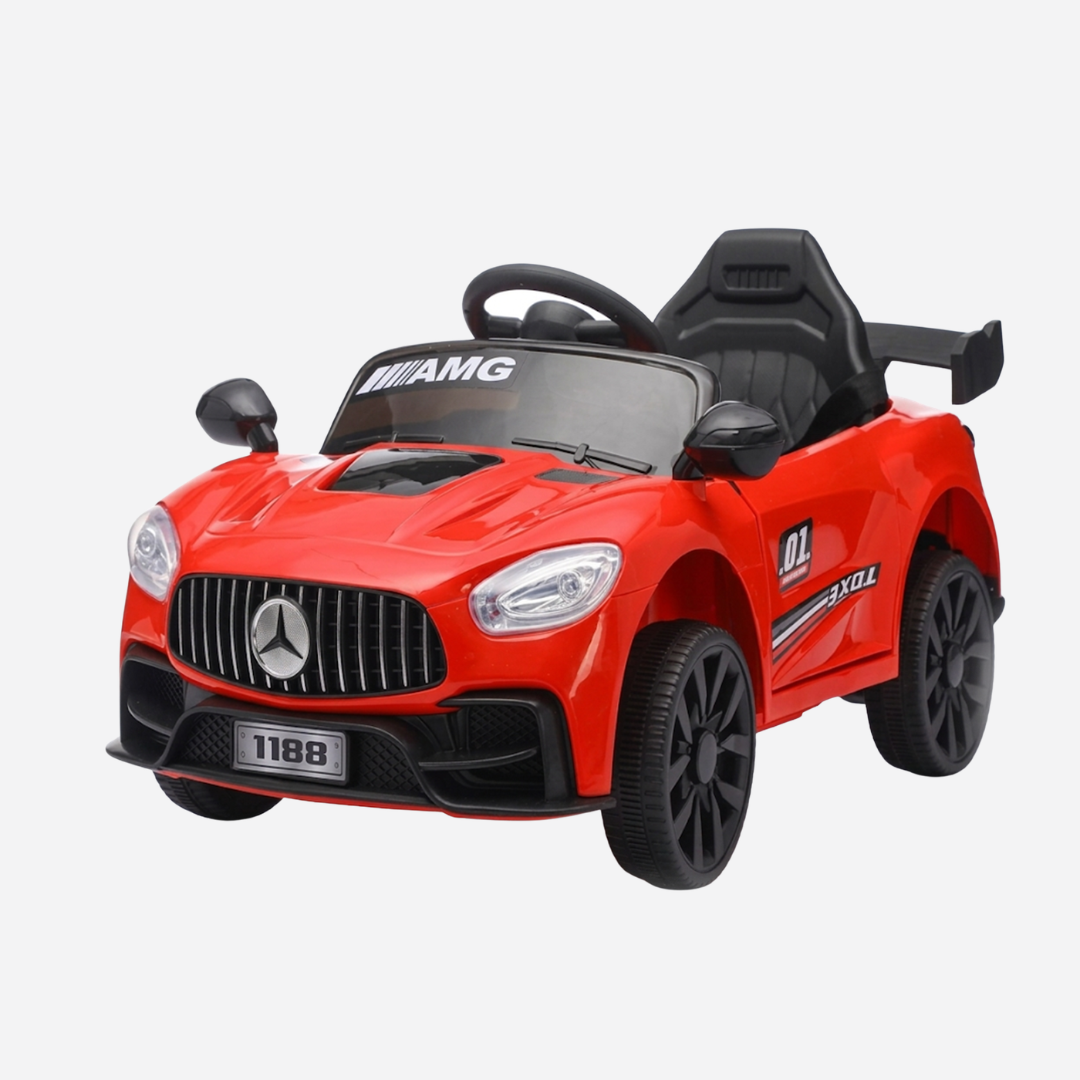 Luxury AMG Style Kids Ride-On Electric Car (Red) Main image
