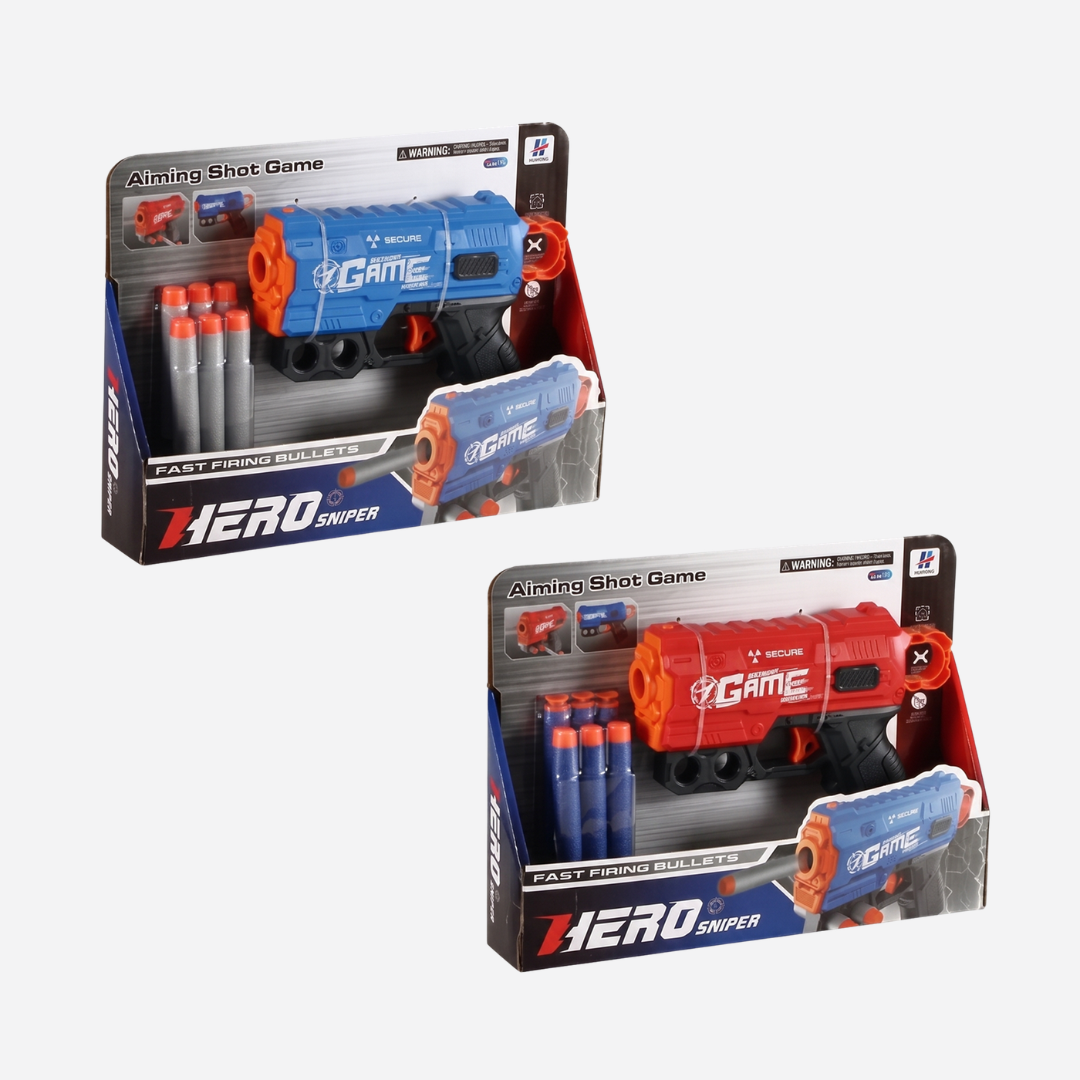 Zero Sniper Soft Bullet Blaster Gun – 6 Dart Shooting Game Set Secondary image