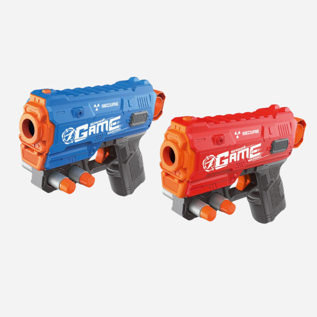 Hero Sniper Soft Bullet Blaster Gun – 6 Dart Shooting Game Set Main image