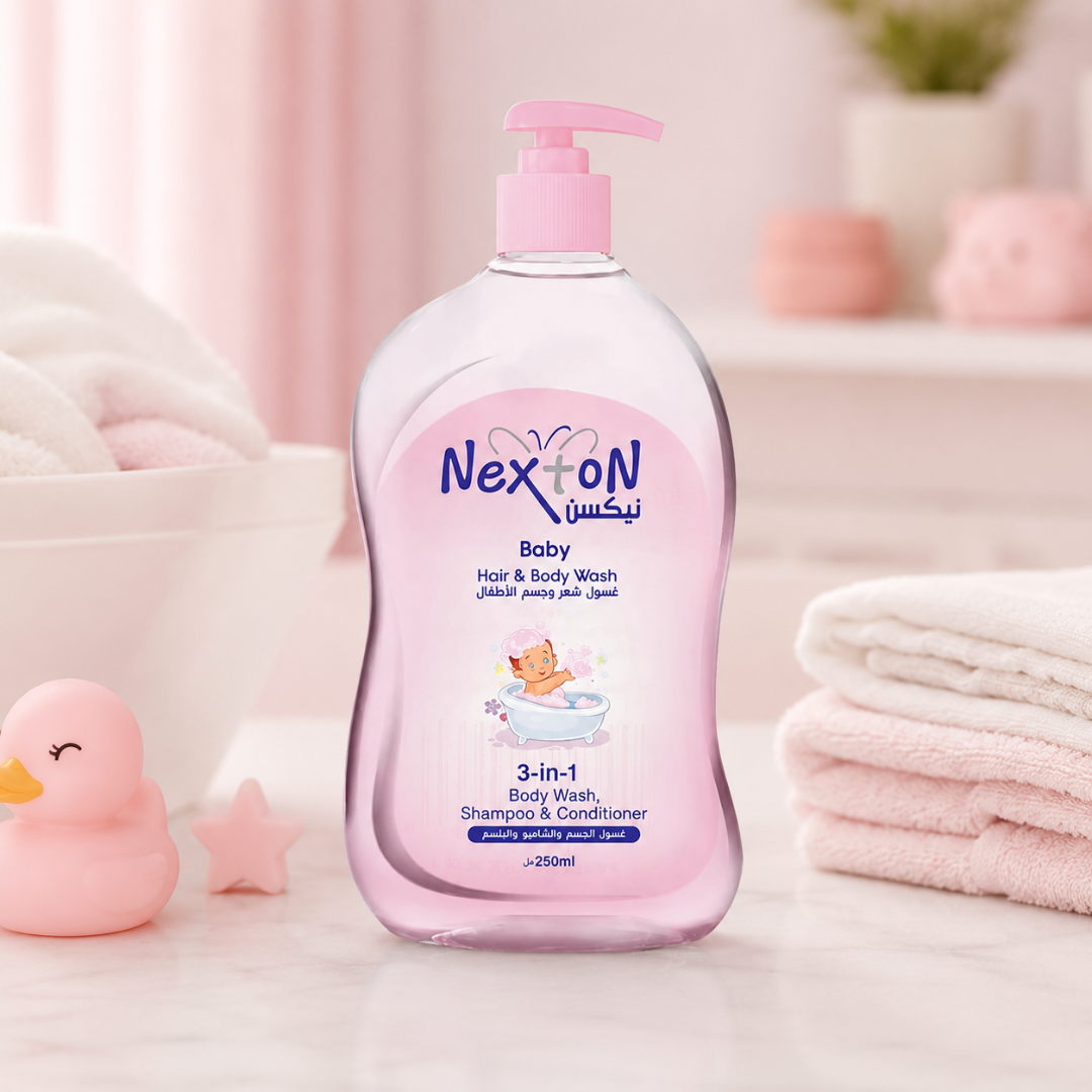 Nexton Baby Hair and Body Wash (3-in-1) 250 ML