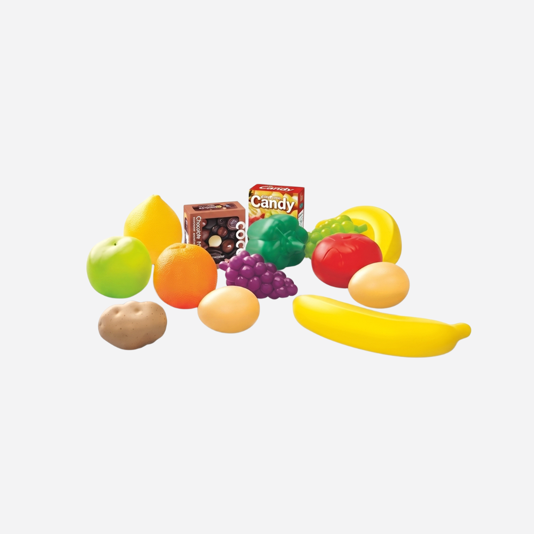 Kids Shopping Cart Pretend Play Grocery Set Secondary image