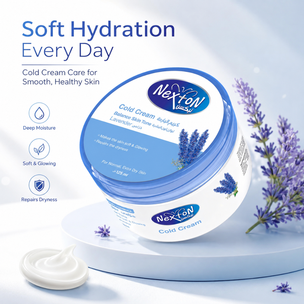 Nexton Moisturizing Cold Cream (Lavender) 125 ML