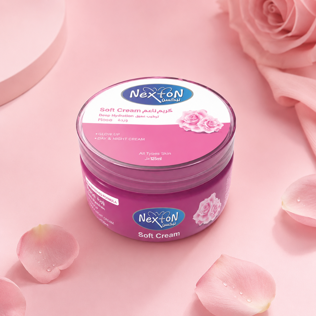 Nexton Moisturizing Soft Cream (Rose) 125 ML Secondary image