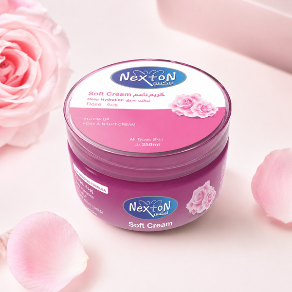 Nexton Moisturizing Soft Cream (Rose) 250 ML