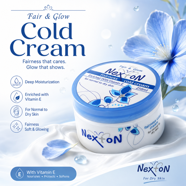 Nexton Fairness Cold Moisturizing Cream 250 ML