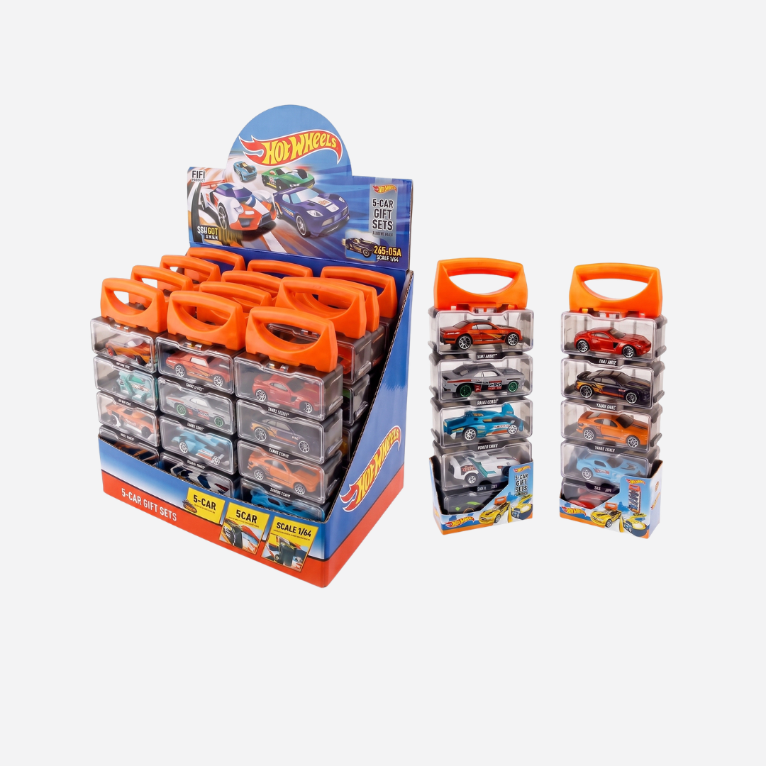 Mini Die-Cast Racing Cars Carry Case Set Main image