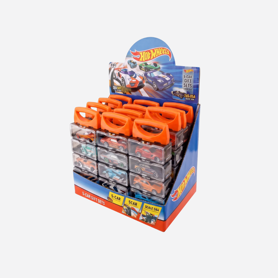 Mini Die-Cast Racing Cars Carry Case Set Secondary image