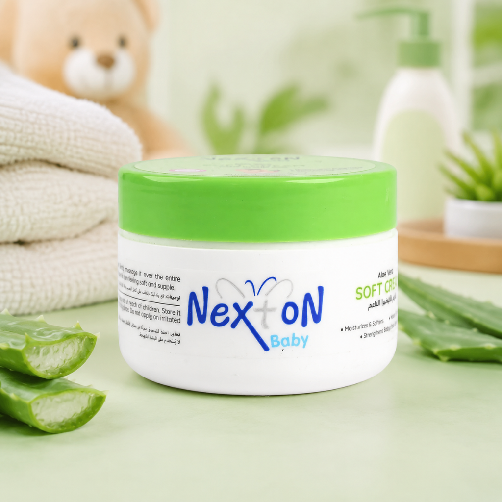 Nexton Baby Soft Cream Olive And Aloe Vera 125 ML