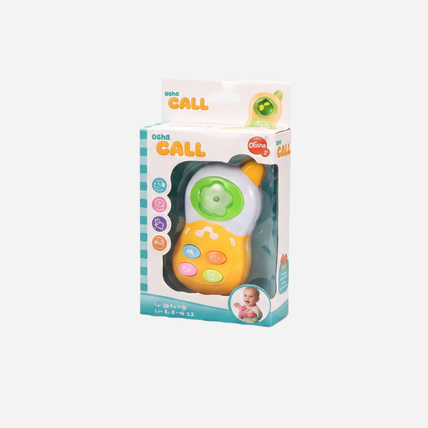 Kids Musical Mobile Phone Toy with Lights & Sounds
